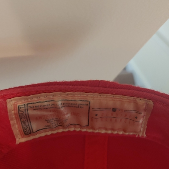 St. Louis Cardinals Team Logo Twins Enterprise Branded Red Adjustable Cap Hat - Picture 7 of 7